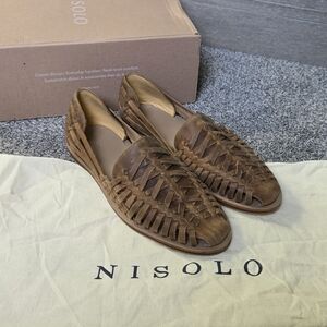 Nisolo Men's Huarache Sandal NEW size 10.5